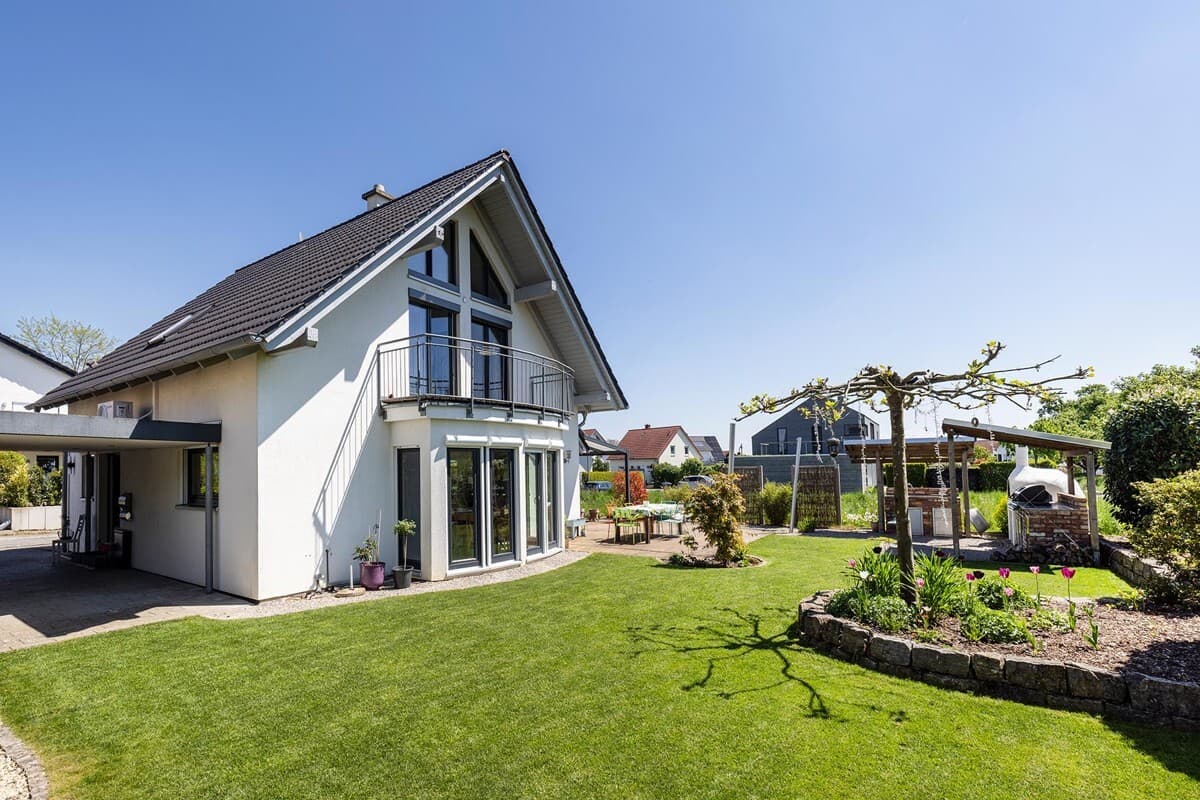 Haus mit Garten