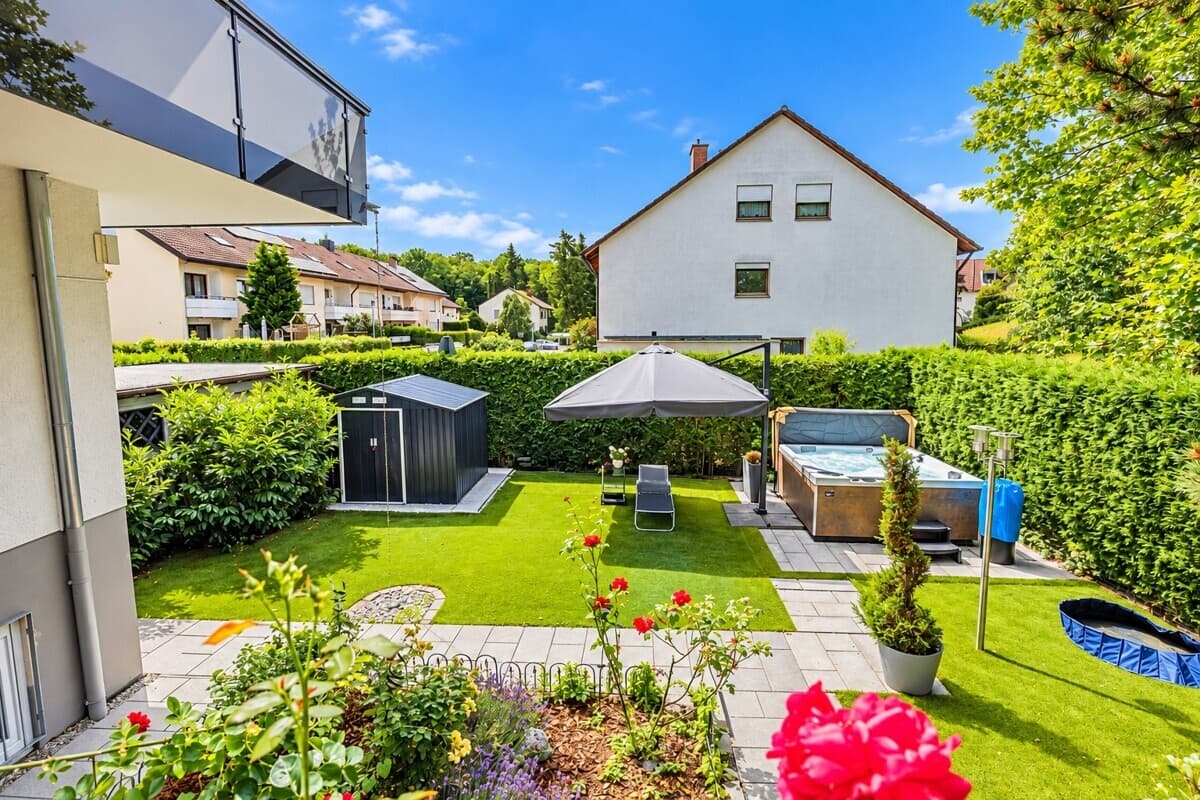 Blick von der Terrasse