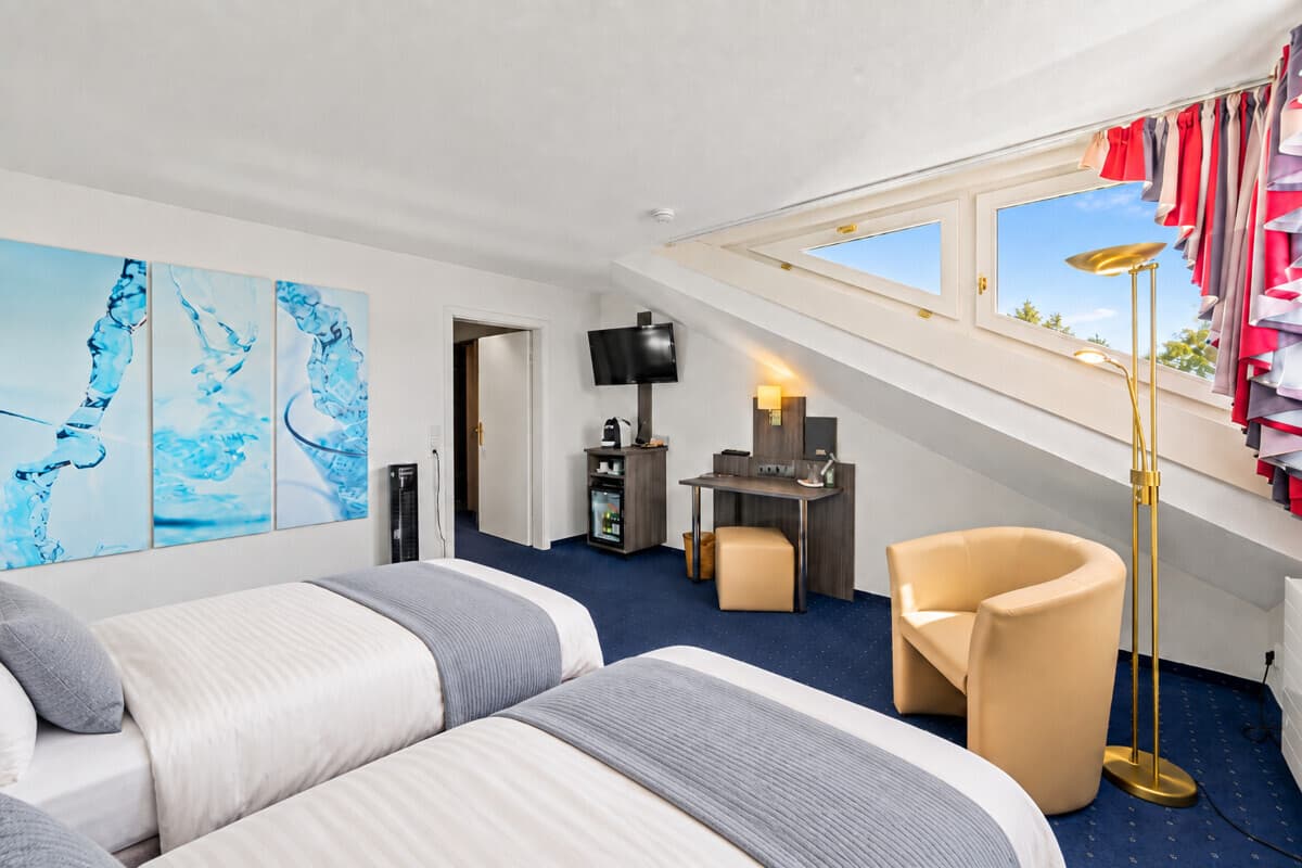 Hotelzimmer 2 Dachgeschoss 