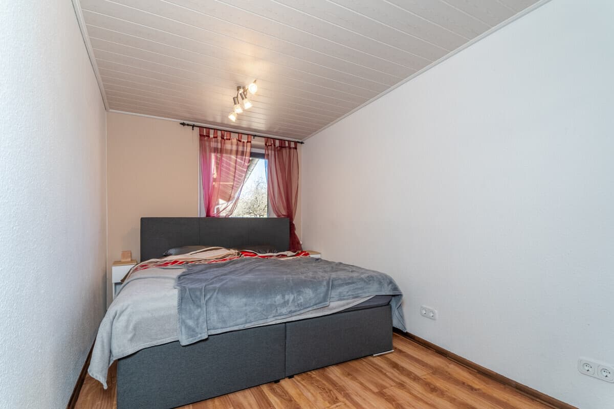 Schlafzimmer Wohnung 3 im OG