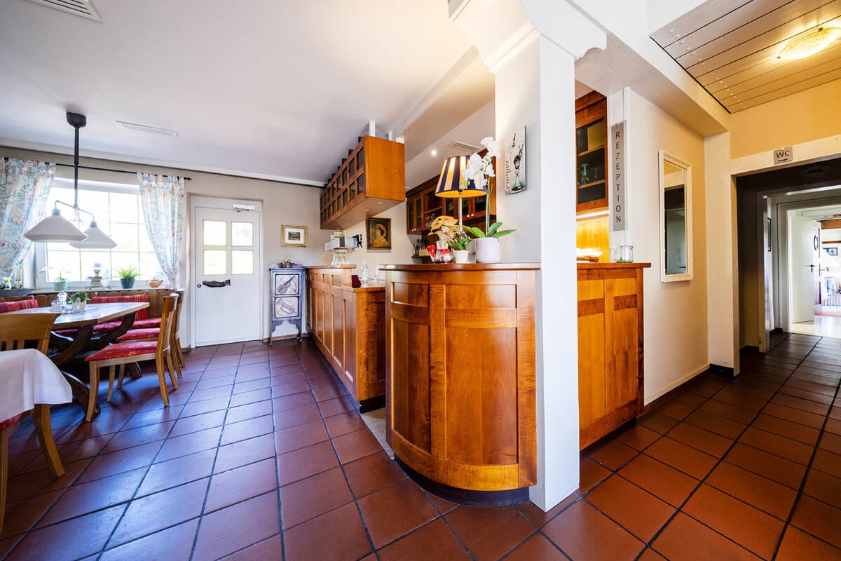 Theke und Rezeption