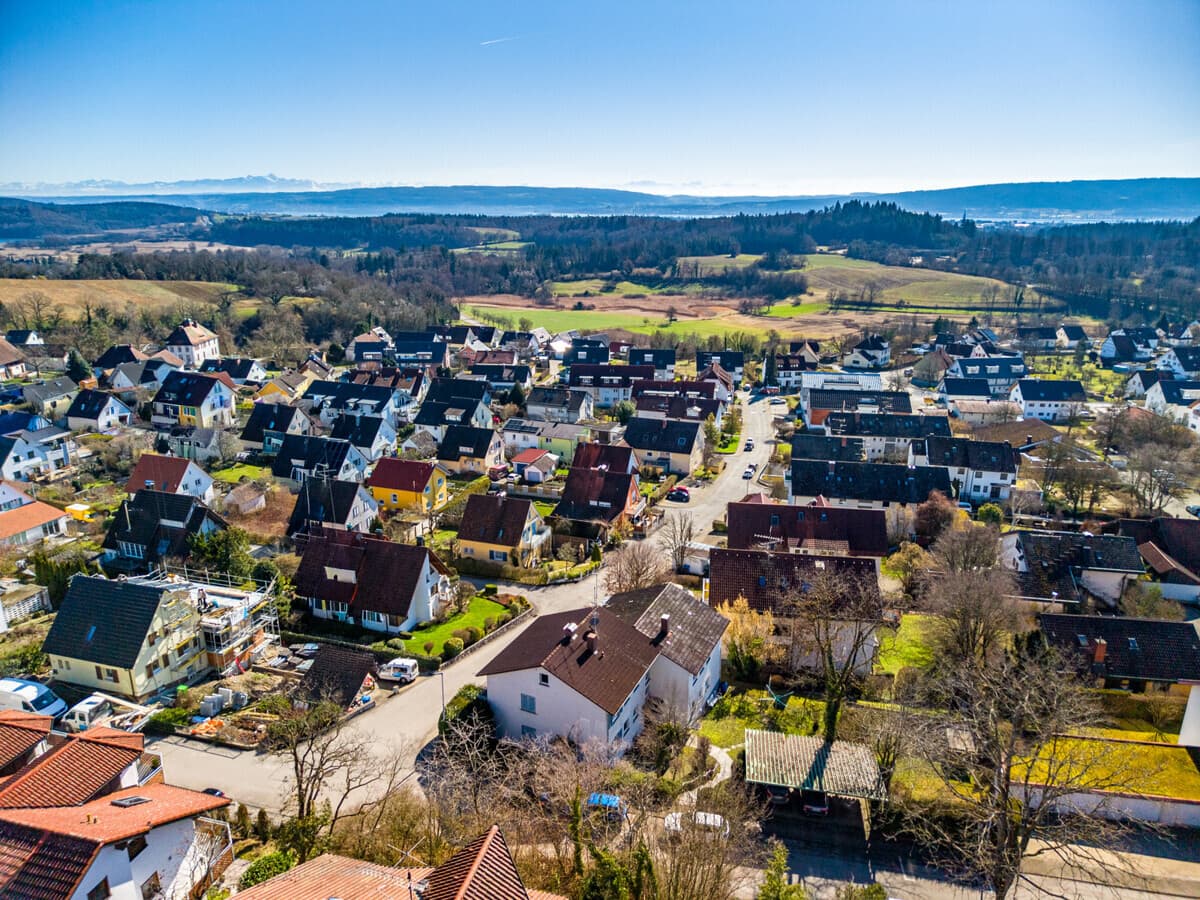 Luftaufnahme Alpensicht
