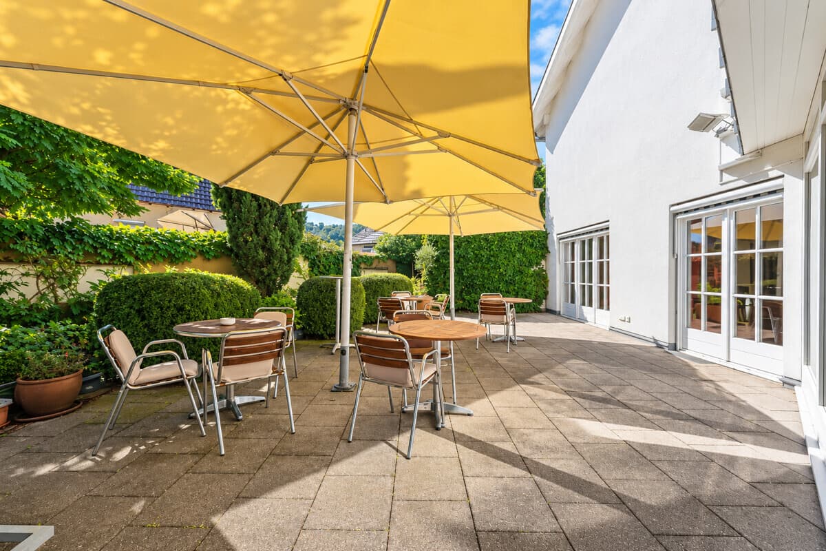 Gastterrasse Erdgeschoss