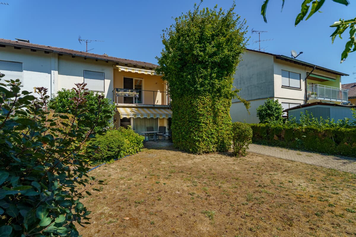 Terrasse und Garten