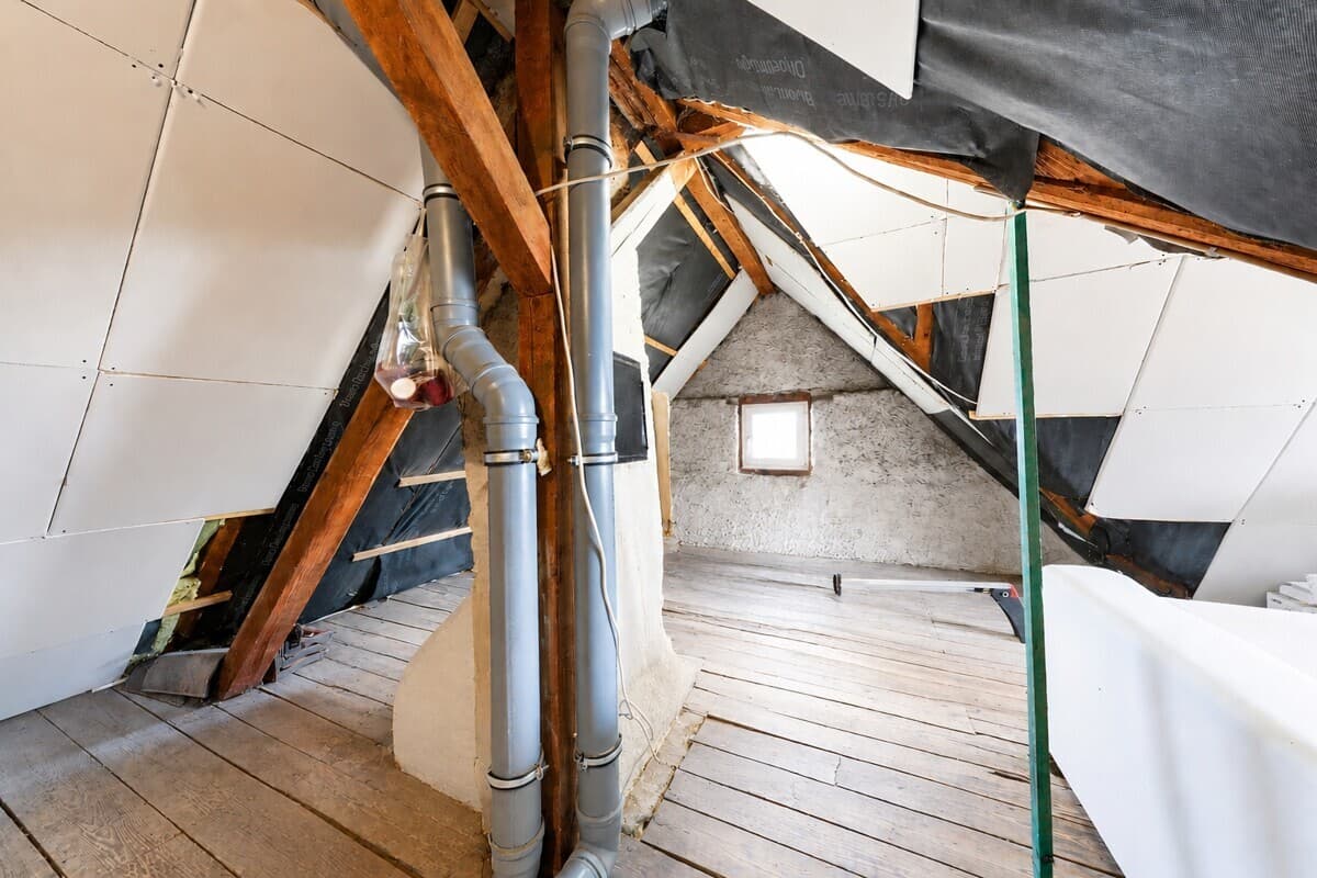 ausbaumöglichkeit im Speicher