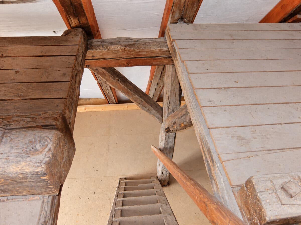 Speicher Aufgang zum Dachspitz 