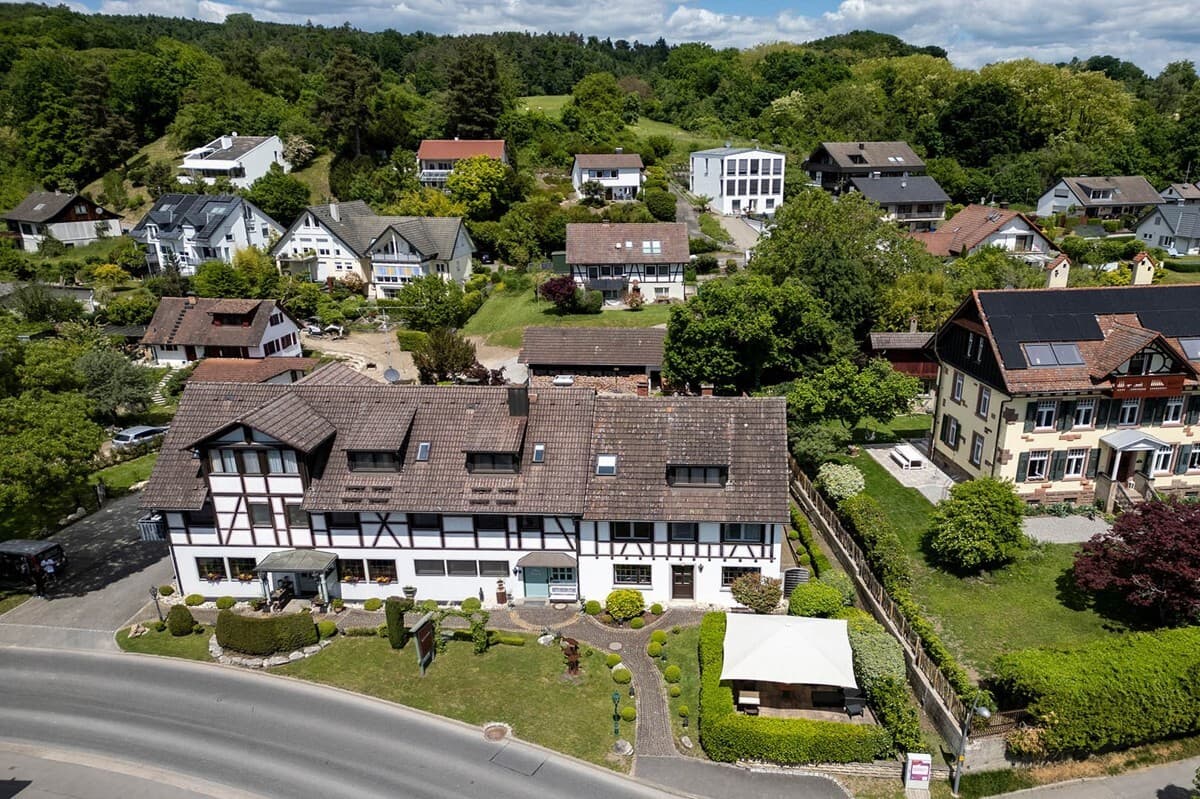 Luftaufnahme Straßenseite