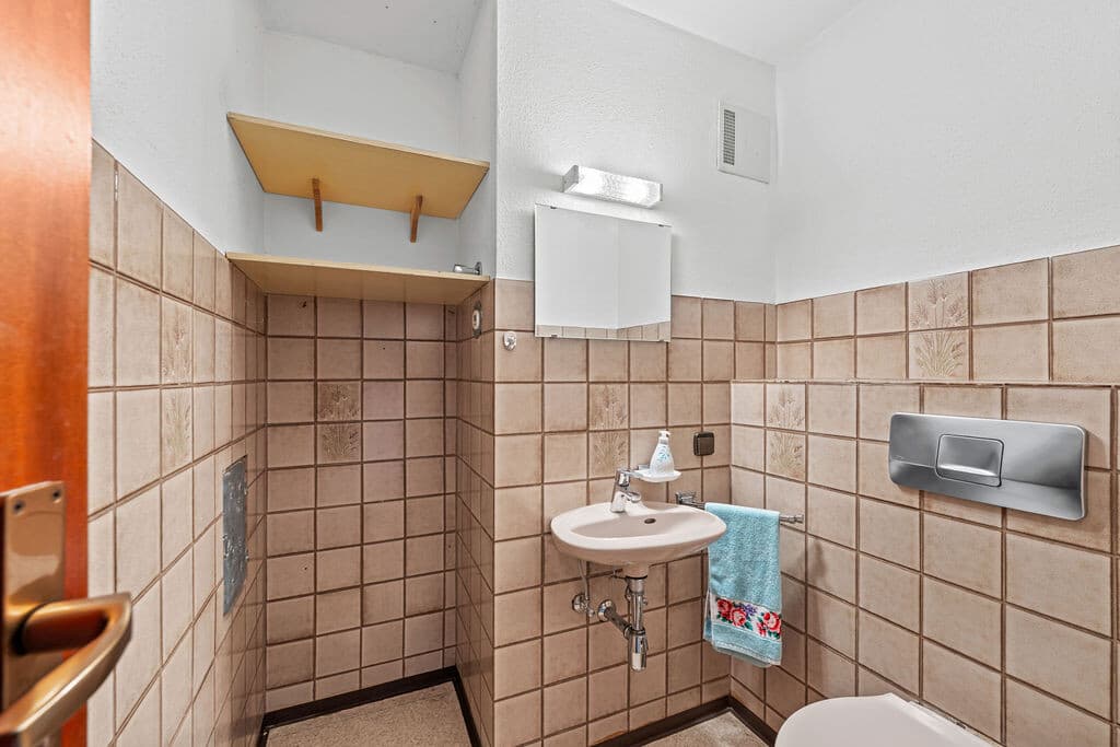 separates WC im Dachgeschoss