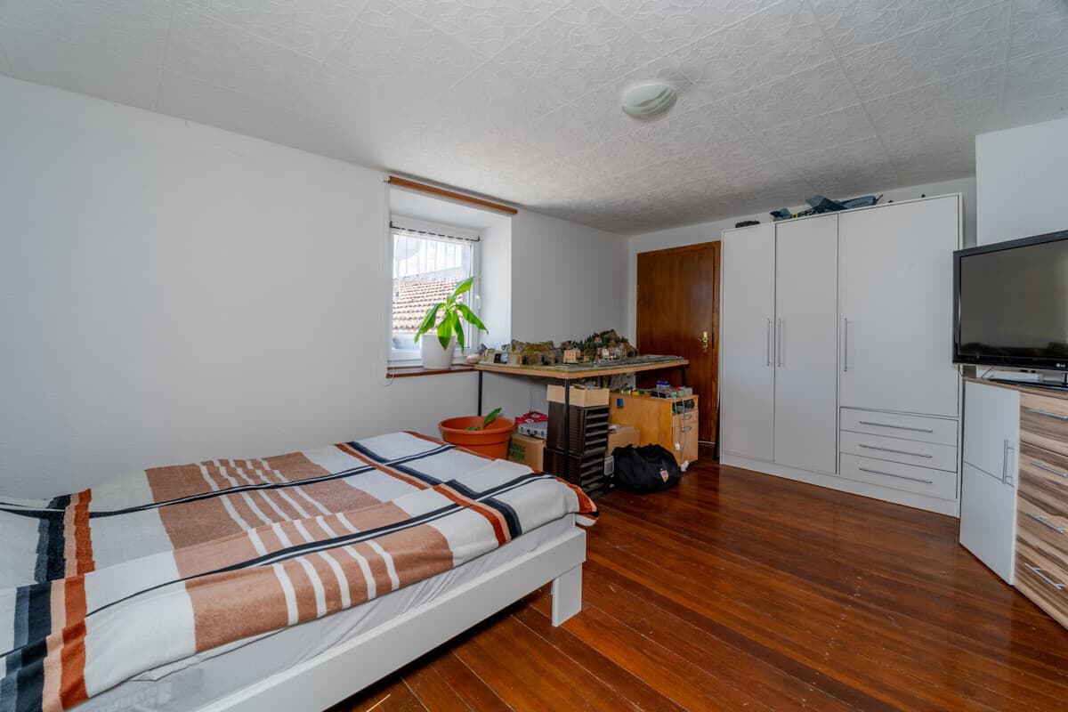Schlafzimmer Wohnung 2 im OG