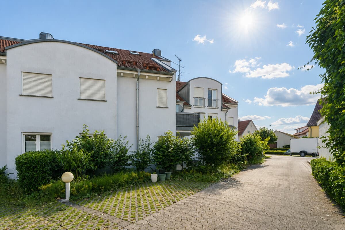 Ansicht und Stellplatz