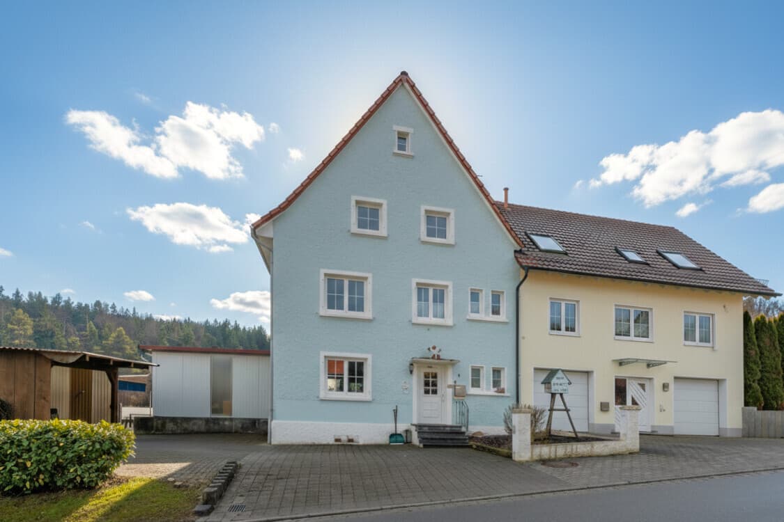 Ansicht Straßenseite 