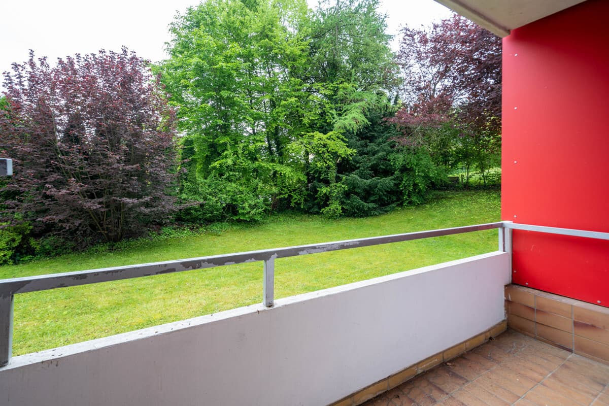 Balkon Hochparterre