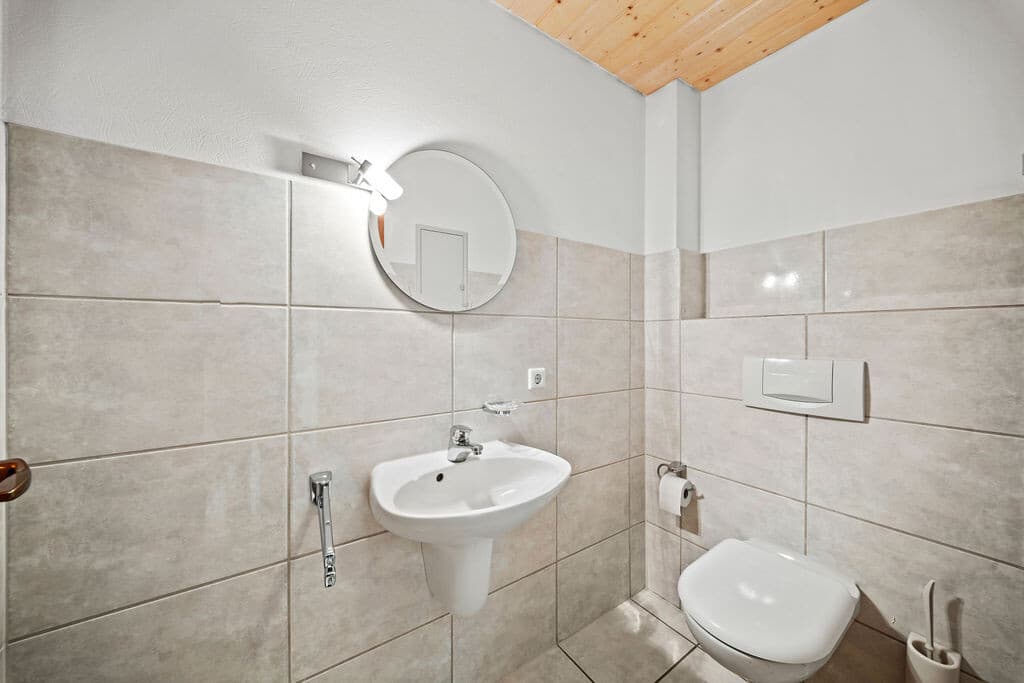 WC im Erdgeschoss