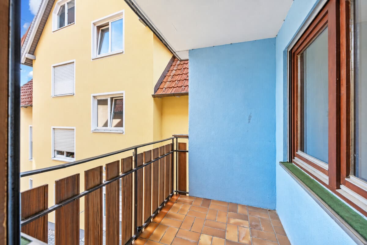 Wohnung 2 - Balkon