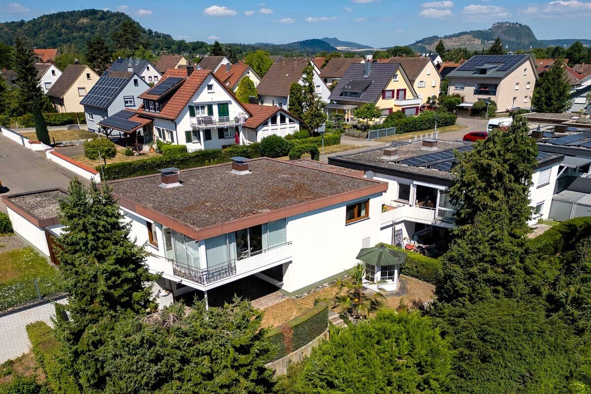 Luftaufnahme Gartenansicht