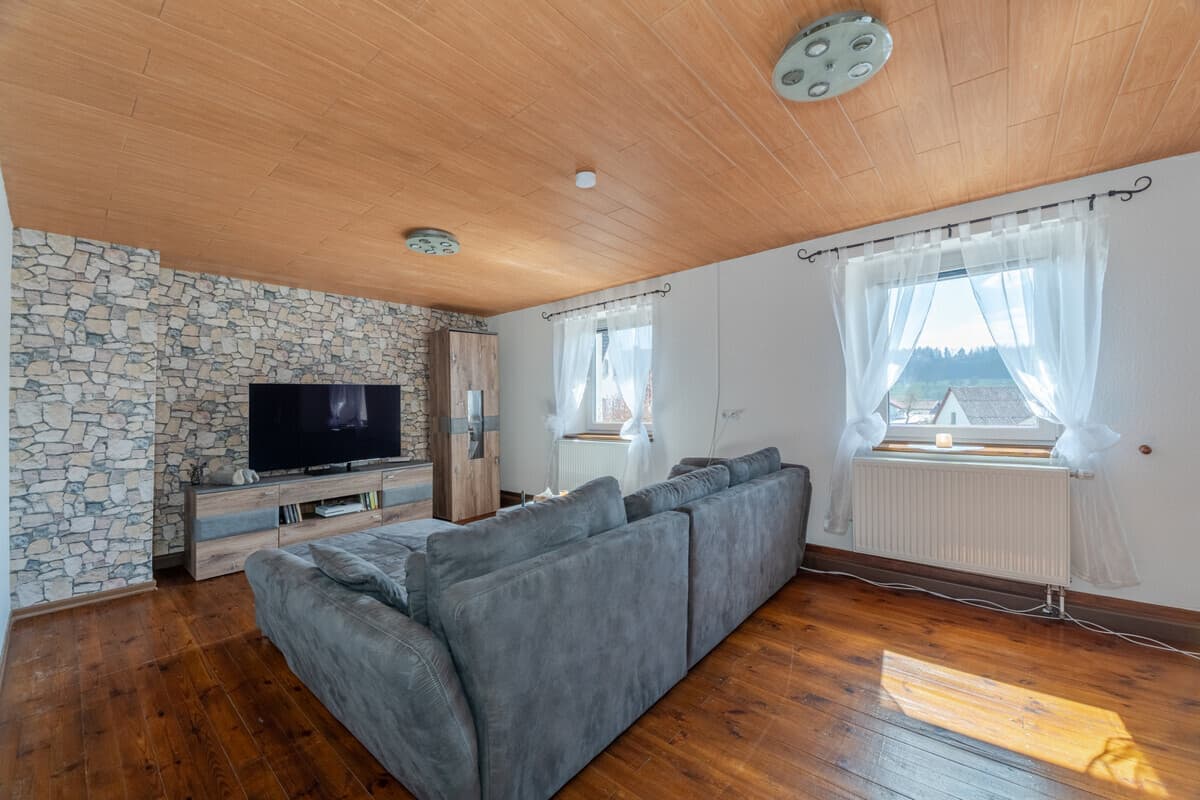 Wohnzimmer Wohnung 3 im OG